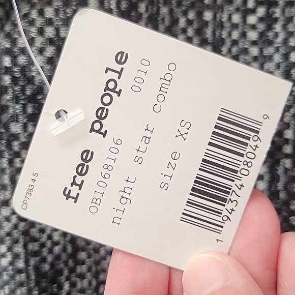 NWT Free People Night Star Combo size XS - Picture 8 of 9